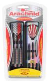 Arachnid SFA300 Striped Soft Tip Darts with Case (1 Package 3 Darts)