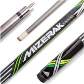 Mizerak 58" Two-Piece Premium Carbon Composite Billiard/Pool Cue Sport Grip