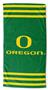 Northwest NCAA Oregon Ducks "Stripes" Beach Towel