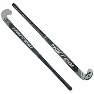 Harrow Paragon 75 Field Hockey Carbon Stick Black/Grey/Yellow