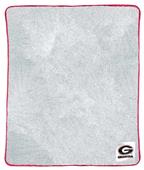 Northwest NCAA Georgia Bulldogs Patch Two-Tone Sherpa Throw