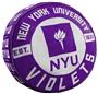 Northwest NCAA NYU Violets Travel To Go 15" Cloud Pillow