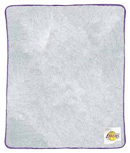 Northwest NBA Los Angeles Lakers Two-Tone Sherpa Throw