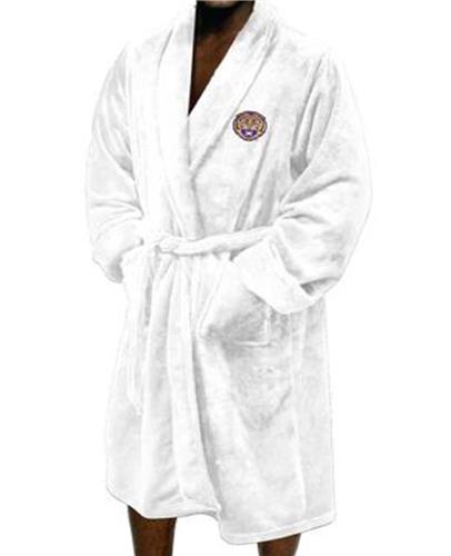Northwest NCAA LSU Tigers Mens L/XL Silk Touch Bath Robe