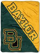 Northwest NCAA Baylor Bears Halftone Micro Raschel Throw