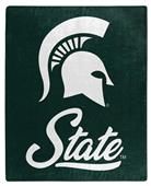 Northwest NCAA Michigan State Spartans "Signature" Raschel Throw