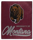 Northwest NCAA Montana Grizzlies "Signature" Raschel Throw