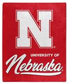 Northwest NCAA Nebraska Cornhuskers "Signature" Raschel Throw