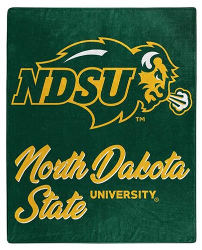 Northwest NCAA North Dakota State Bison "Signature" Raschel Throw