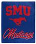 Northwest NCAA SMU Mustangs "Signature" Raschel Throw