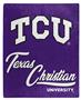 Northwest NCAA TCU Horned Frogs "Signature" Raschel Throw