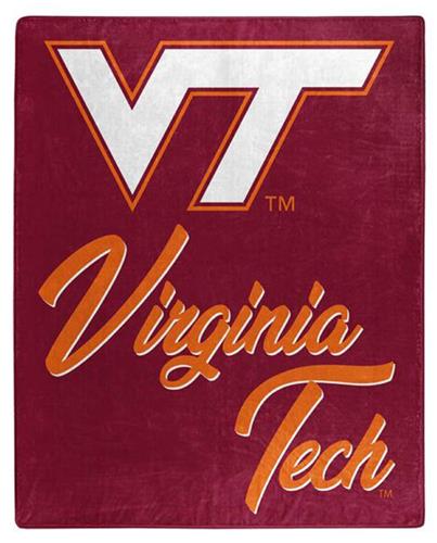 Northwest NCAA Virginia Tech Hokies "Signature" Raschel Throw