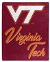 Northwest NCAA Virginia Tech Hokies "Signature" Raschel Throw