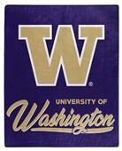 Northwest NCAA Washington Huskies "Signature" Raschel Throw