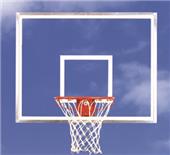 Bison Basketball 32" x 48" White Framed Rectangular Acrylic Backboard (Each)