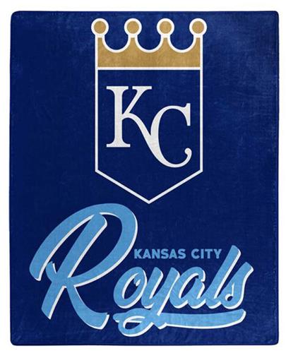 Northwest MLB Kansas City Royals "Signature" Raschel Throw
