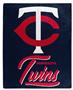 Northwest MLB Minnesota Twins "Signature" Raschel Throw