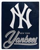 Northwest MLB New York Yankees "Signature" Raschel Throw