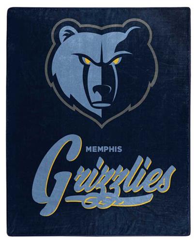 Northwest NBA Memphis Grizzlies "Signature" Raschel Throw