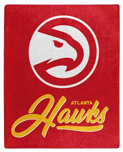 Northwest NBA Atlanta Hawks "Signature" Raschel Throw