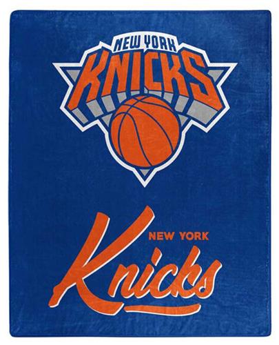 Northwest NBA New York Knicks "Signature" Raschel Throw
