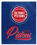 Northwest NBA Detroit Pistons "Signature" Raschel Throw