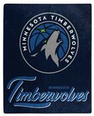 Northwest NBA Minnesota Timberwolves "Signature" Raschel Throw