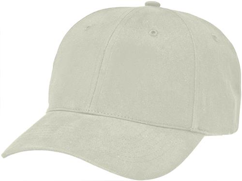 Richardson 272 Brushed Chino Caps w/ Leather Strap. Embroidery is available on this item.