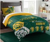 Northwest NCAA North Dakota State Bison "Hexagon" Twin Comforter/Sham Set