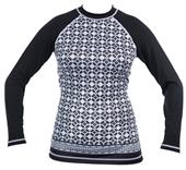 To Exceed Women's Established Long Sleeve Rash Guard - E2500W