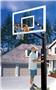 Bison Lottery Pick Clear Glass ZipCrank 4" Adjustable Basketball System