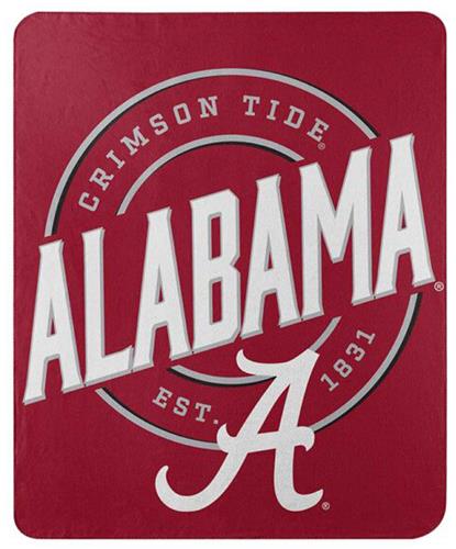 Northwest NCAA Alabama Crimson Tide "Campaign" Fleece Throw
