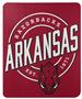 Northwest NCAA Arkansas Razorbacks "Campaign" Fleece Throw