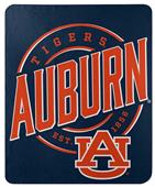 Northwest NCAA Auburn Tigers "Campaign" Fleece Throw