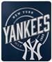 Northwest MLB New York Yankees Campaign Fleece Throw