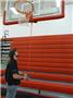 Bison ZipCrank Basketball Height Adjusters Electric 48"x72" BA980RTE
