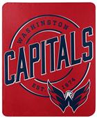 Northwest NHL Washington Capitals Campaign Fleece Throw