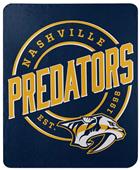 Northwest NHL Nashville Predators Campaign Fleece Throw