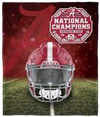 Northwest NCAA Alabama Crimson Tide 2020 National Champions Silk Touch Throw