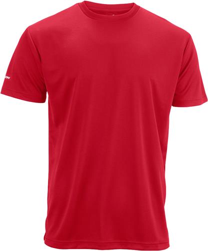 Easton Performance T-Shirt, Youth (BK,Charcoal,Green,Navy,Red,Royal, Wt). Printing is available for this item.