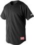 Easton Full-Button Baseball Jersey, Youth (YM - Forest), (YXL-Red)
