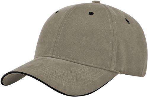 Richardson R78 Structured Sandwich Visor Cap. Embroidery is available on this item.