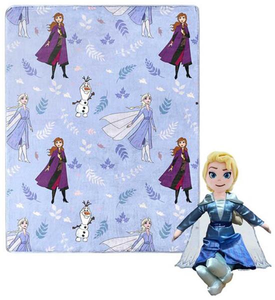 Northwest Frozen 2, Friends in Leaves Hugger Pillow & Silk Touch Throw