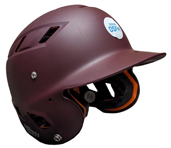 Casque Softball Rawlings Violet/Rose Avec Masque – Taille Unique Femme (6 1/2 - 7 1/2)