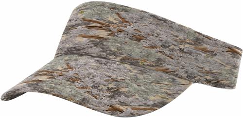Richardson 848 Camo Adjustable Visor. Embroidery is available on this item.