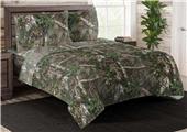 Northwest Realtree, "Xtra Green Camo" 4-Piece Full Sheet Set