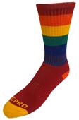 GAY PRIDE - Cute Novelty Fun Design Crew-Socks (1-Pair)