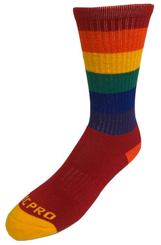GAY PRIDE - Cute Novelty Fun Design Crew-Socks (1-Pair)