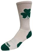 BIG SHAMROCK- Patrick's Day Cute Novelty Fun Design Crew-Socks (1-Pair)