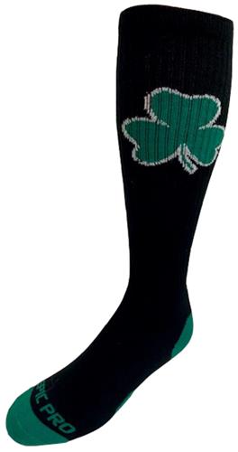 BIG SHAMROCK - Cute Novelty Fun Design Knee-High Socks (1-Pair)